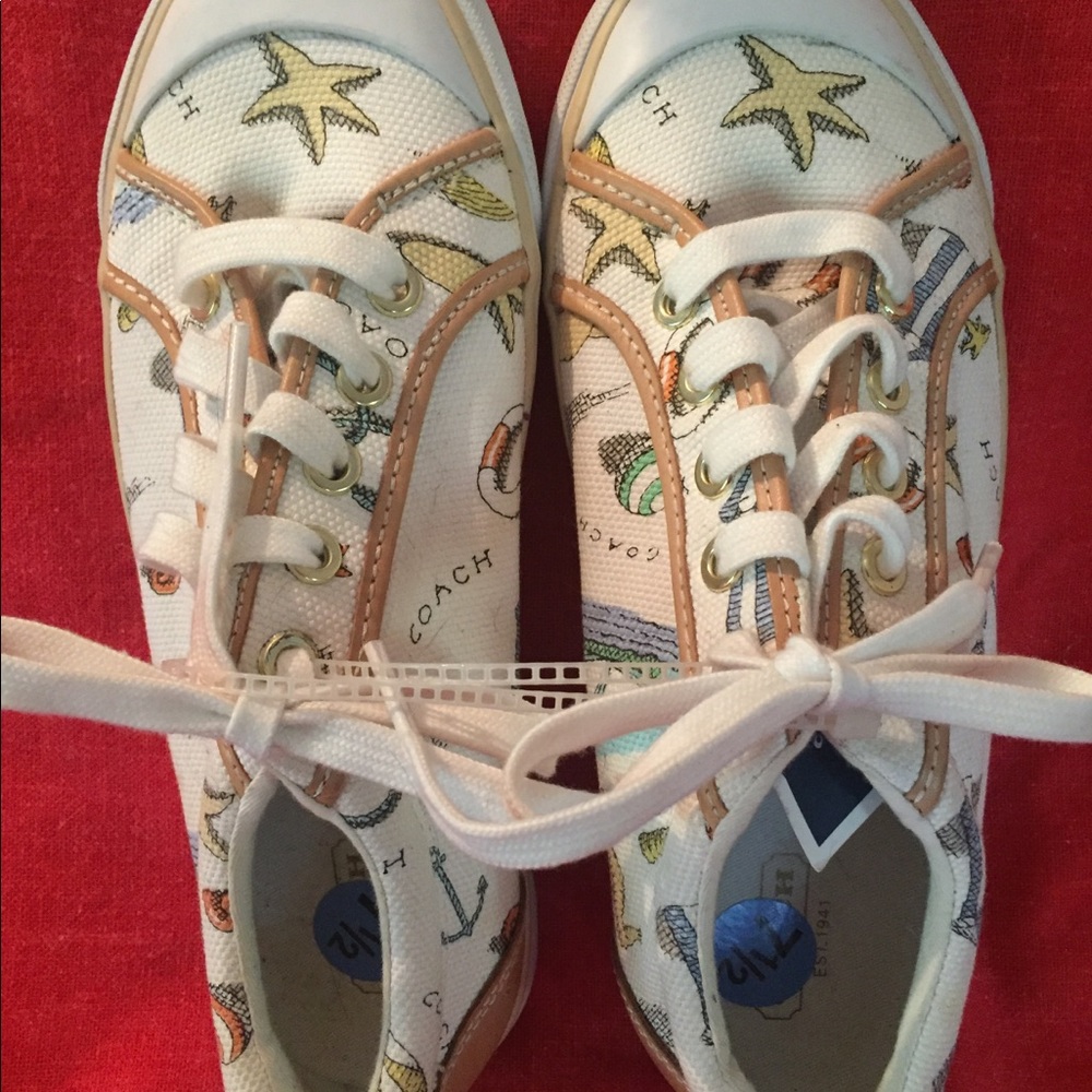 Coach vintage sneakers size 7.5 US NWT